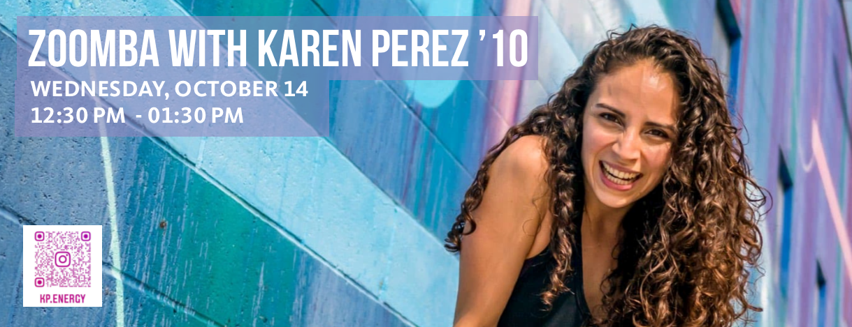 Zoomba with Karen Perez '11